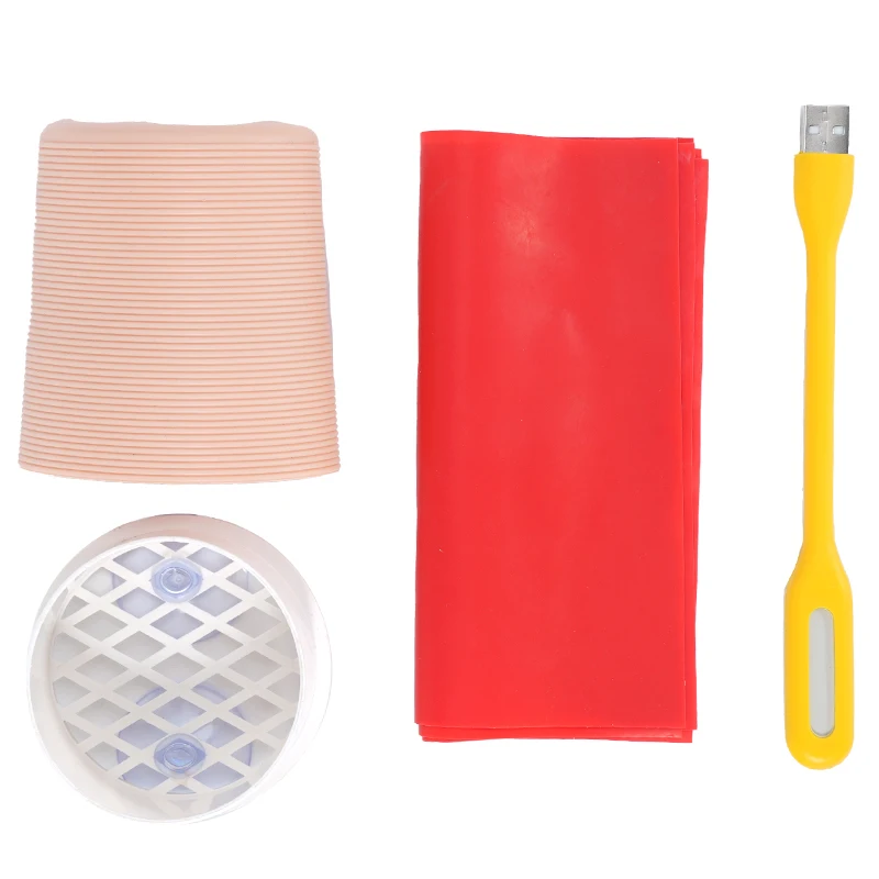 

1 комплект, тренировочная модель для внутреннего завязывания швов, резиновая силиконовая обучающая модель для орального шва стоматологической модели