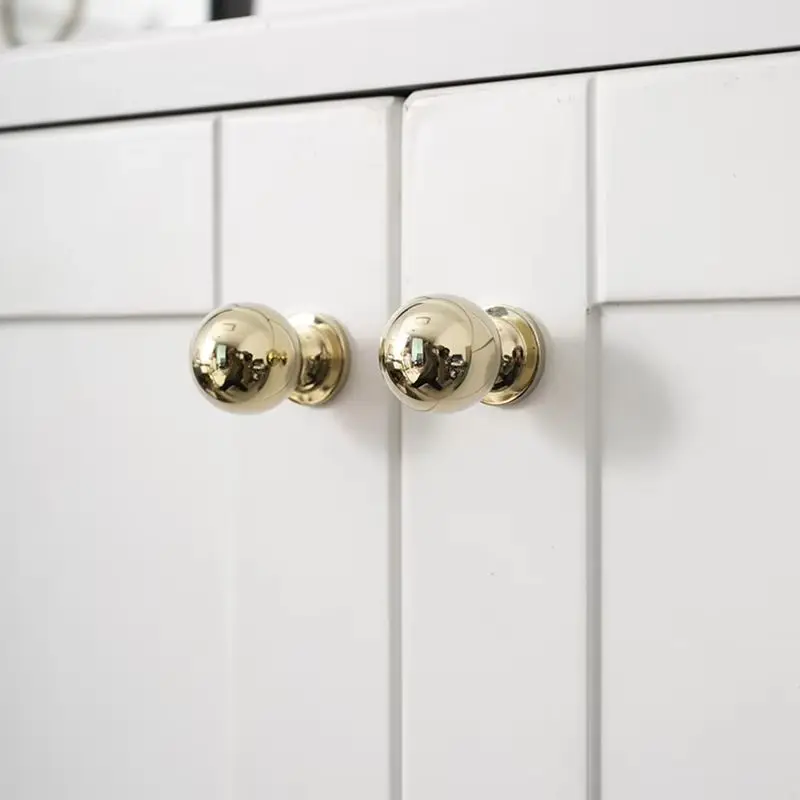 Luxury 4PCS Solid Brass Furniture Pulls Handles Drawer Knobs Cupboard Wardrobe Closet Dresser Shoe Cabinet Door Pulls Pens