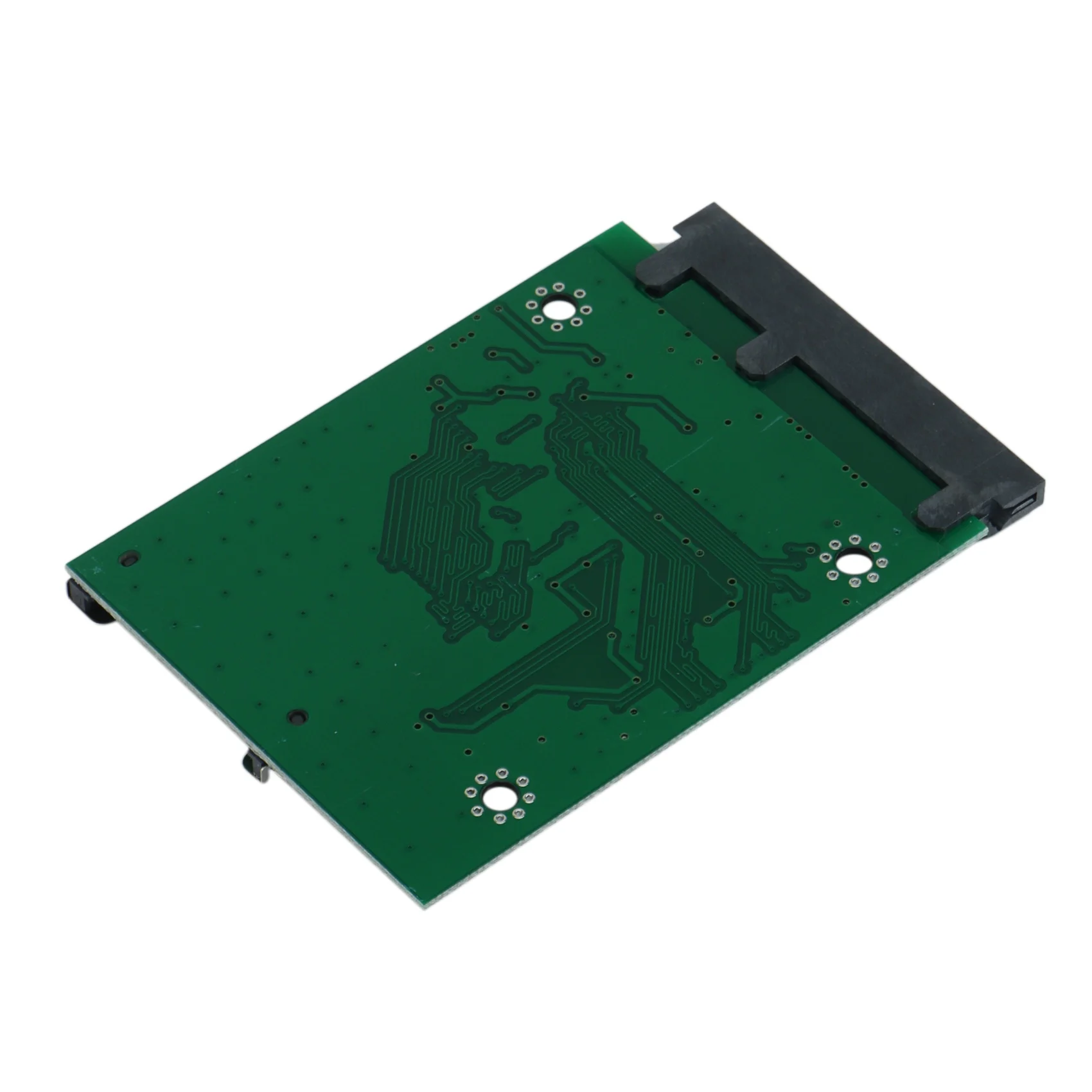 SD SDHC Secure Digital MMC Memory Card to 7+15P SATA Serial ATA Converter Adapter Easy Installation No Driver Required