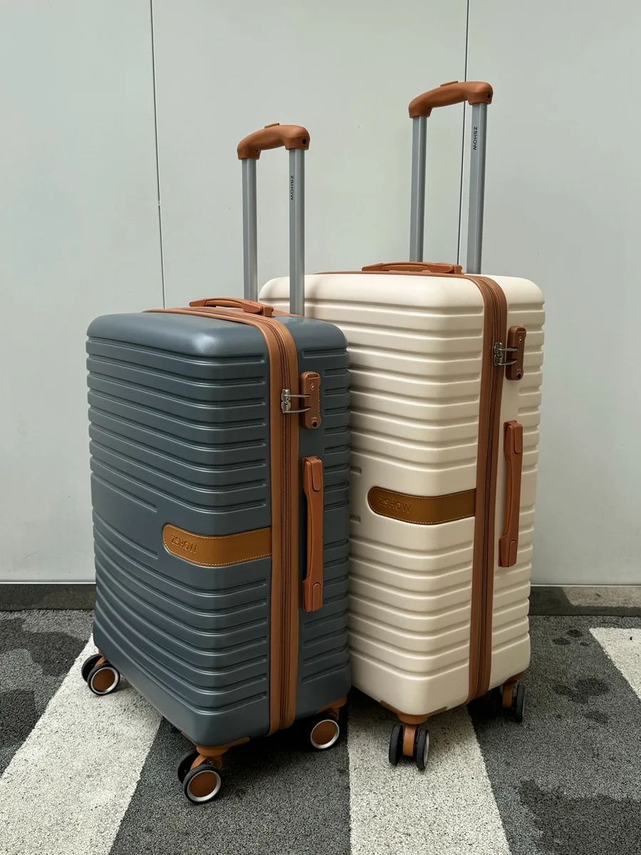 valise-de-voyage-universelle-elegante-legere-couleur-unie-neutre-avec-serrure-a-combinaison-et-roulettes-multidirectionnelles