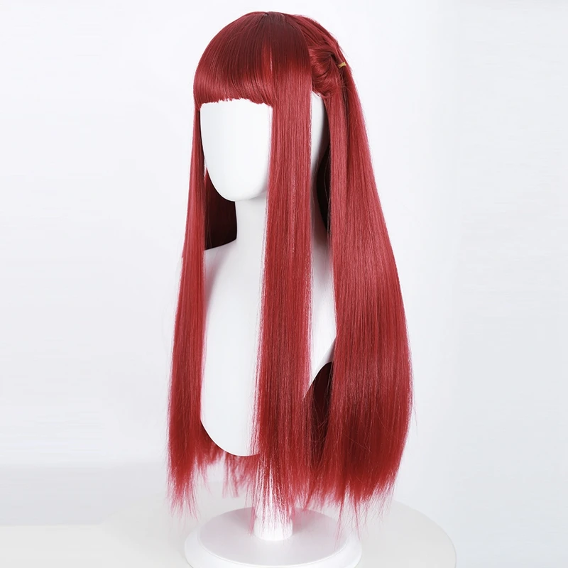 Anime My Dress Up Darling Rizu Kyun Cosplay Wigs Red Kitagawa Marin Devil Cosplay Wig Synthetic Hair My Dress Up Darling