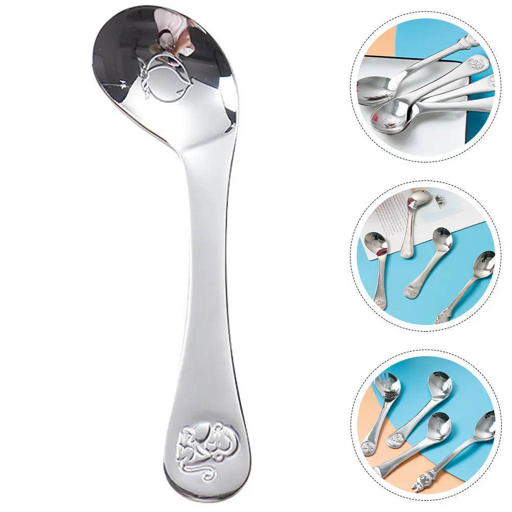 colher-de-aco-inoxidavel-ergonomica-com-cabo-antiderrapante-em-formato-curvo-para-treinamento-de-bebes