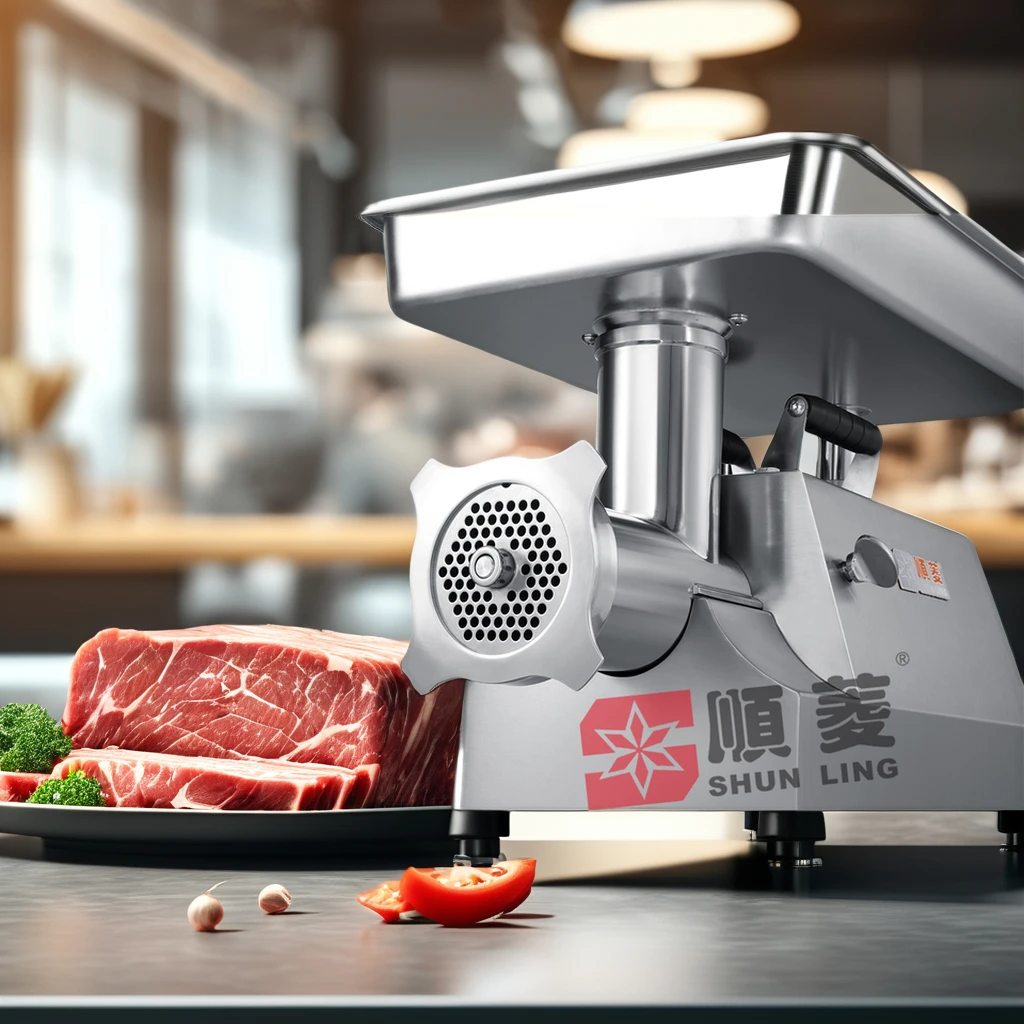 

New Electric Stainless Steel Manual Meat Grinder Commercial Grade