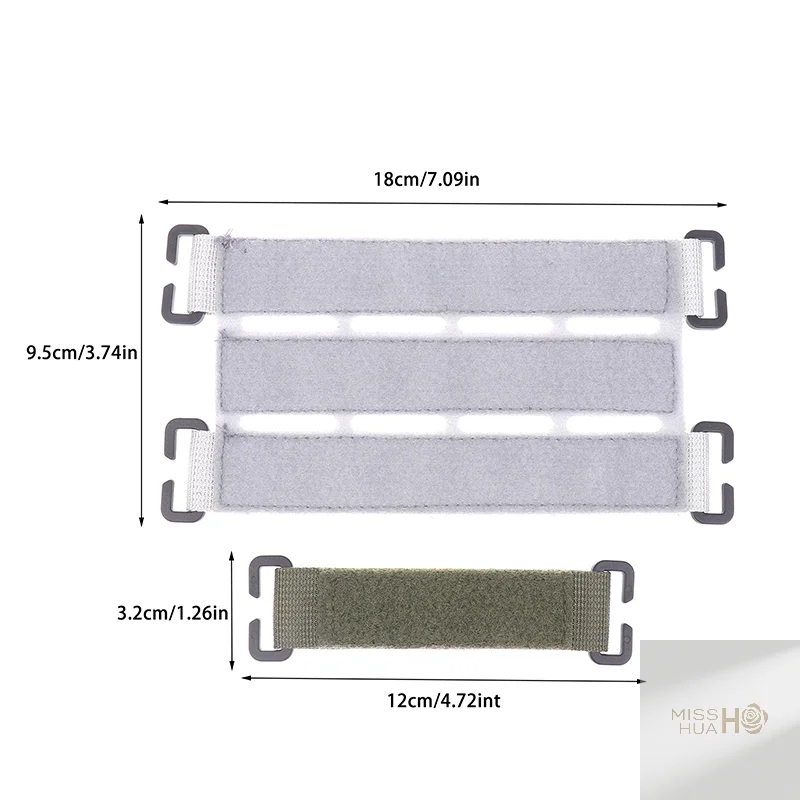 2025 هوا هوا النايلون لوحة التوصيلات لوحة التصحيح الصغيرة هوك حلقة بقع عرض حامل لحقيبة الظهر الصيد لوحة الناقل لتقوم بها بنفسك التصحيح