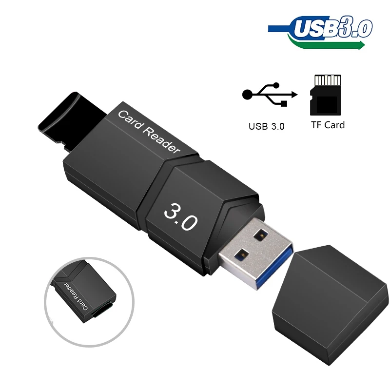 Mini Portable USB 3.0 TF Micro SD Memory Card Reader High Speed Shipping (for PC Laptop) for Memory Stick Card Reader