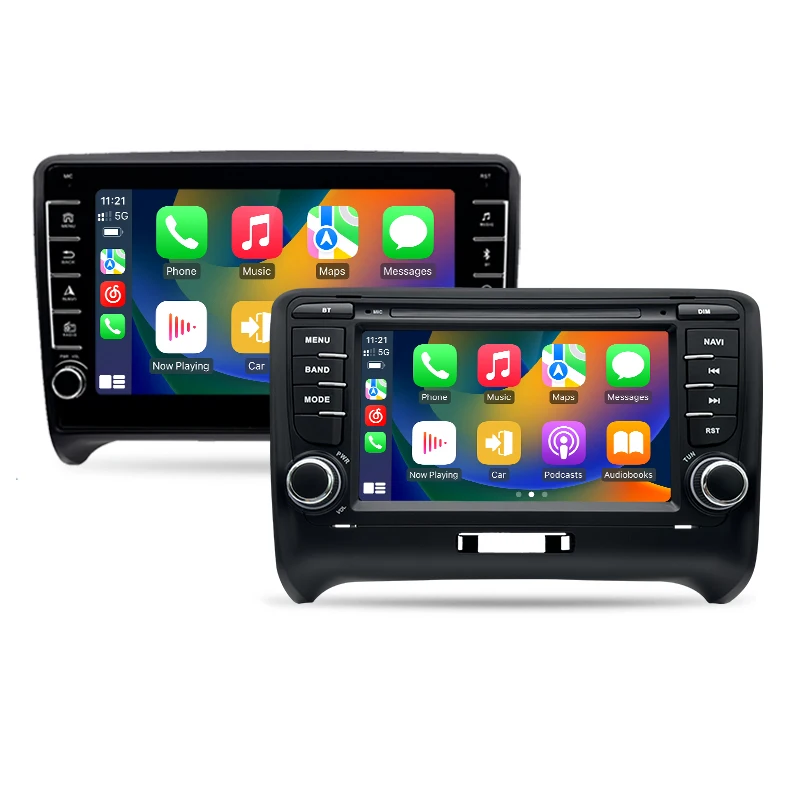 Voor Audi TT MK2 8J 2006-2014 Auto Multimedia Speler Auto Autoradio Carplay Android Radio WIFI Draadloze Carplay Audio Bluetooth BT - afbeelding 2