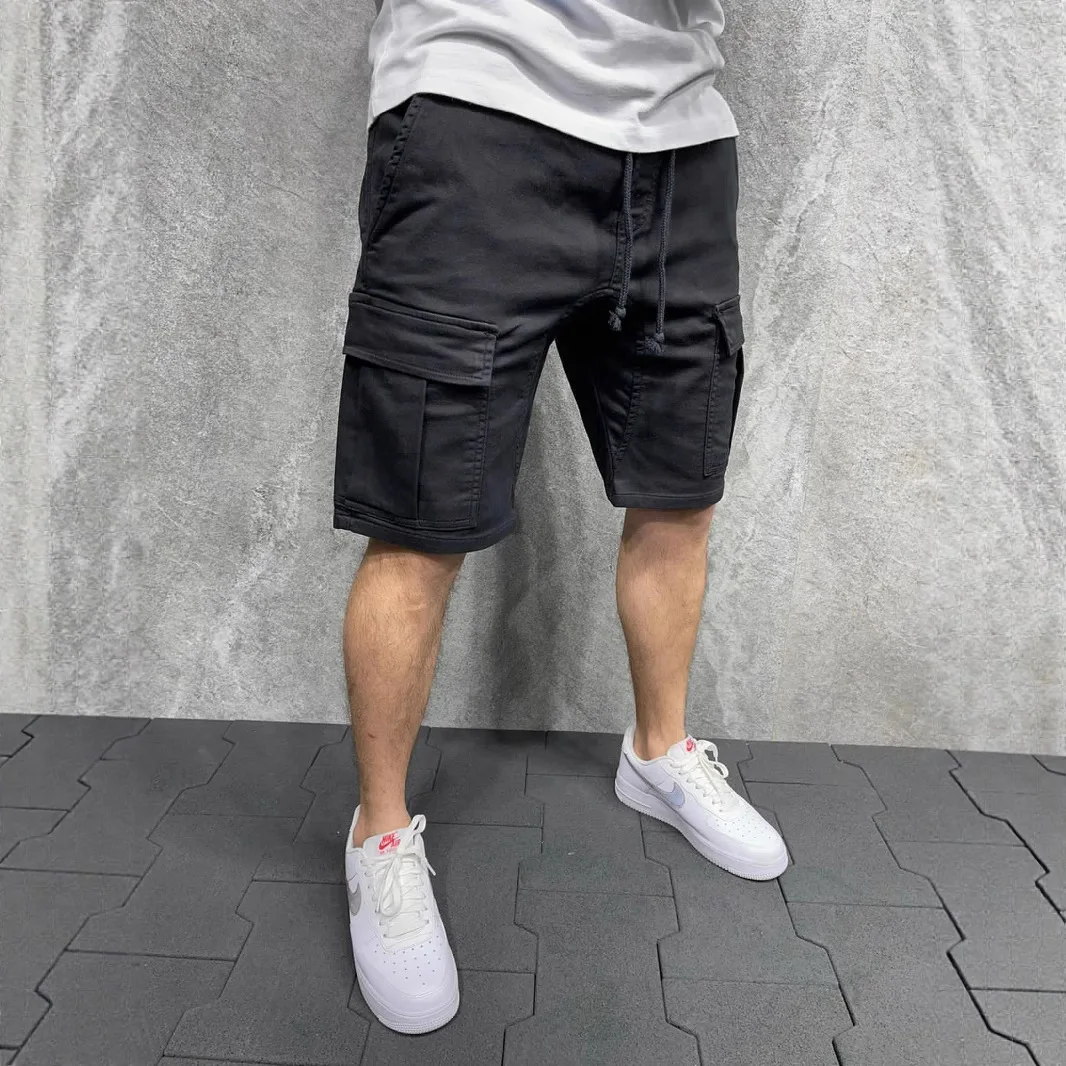

Faionable Outdoor Casual Men's orts Multi-ket Workwear Loose Fit Summer Sle Briti Sle Ci Walk Cotton orts