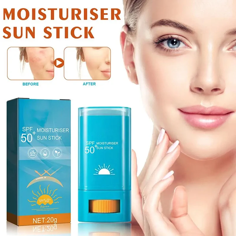 SPF 50+ Sunscreen cream Stick UV Protective Anti Oxidant sun block Isolation cream Lightweight Korea for All Skin Type New