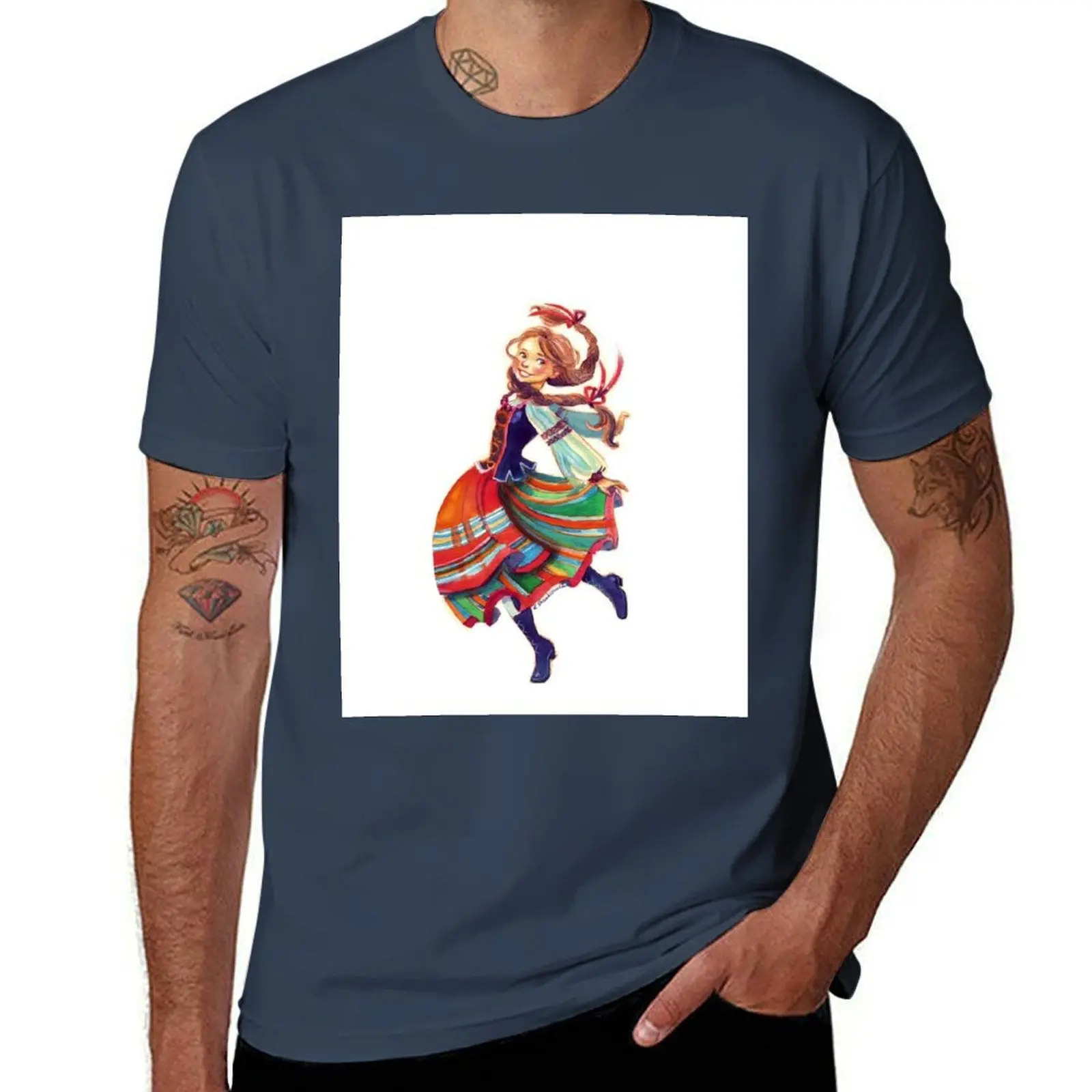 Polka T-Shirt Daily Wear Print T-Shirt