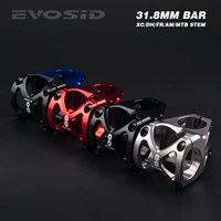 EVOSID MTB vástago aleación de aluminio ultraligero de alta resistencia corto 40mm MTB bicicleta mesa potencia bicicleta de montaña MTB vástago de bicicleta eléctrica