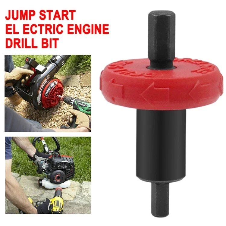 1 Pc Mower Starter Accessories Diesel Engine Start Adapter for Lawn Mower Garden Mower String Trimer Starts Dring Weeding Tool