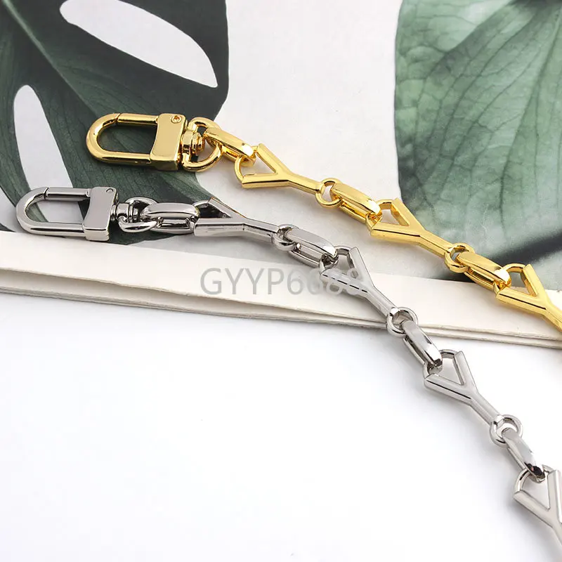 1PCS 11MM 12MM 18MM 30-120CM Metal Chains For Bags Strap Crossbody Small Handbags Purse Shoulder Replacement Handles Accessories