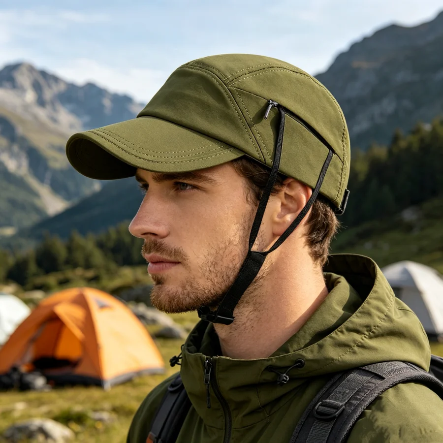A Quick-Drying Outdoor Sun Protection Baseball Cap, Unisex, 