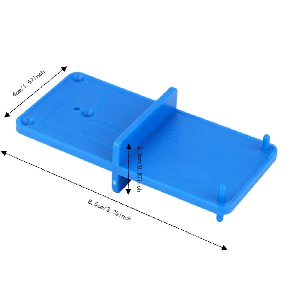 2pcs Drilling Guide Hinge Hole Opener Template Hinge Hole Jig Concealed Hinge Hinge Hole Drill Guide Cabinet Hole Jig Hinge Jig