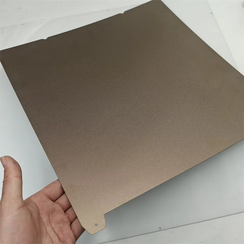 Creality Ender 5 MAX 3D プリンタ PEI 415x415mm 粉体塗装フレキシスチール磁気ビルドプレート両面 PEI Ender5 MAX 用