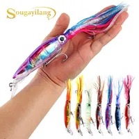 Sougayilang Fishing Lure Artificial Bait Hard Plastic Octopus Fake Bait Fishing Lures Baits Lures Fishing Tackle Pesca