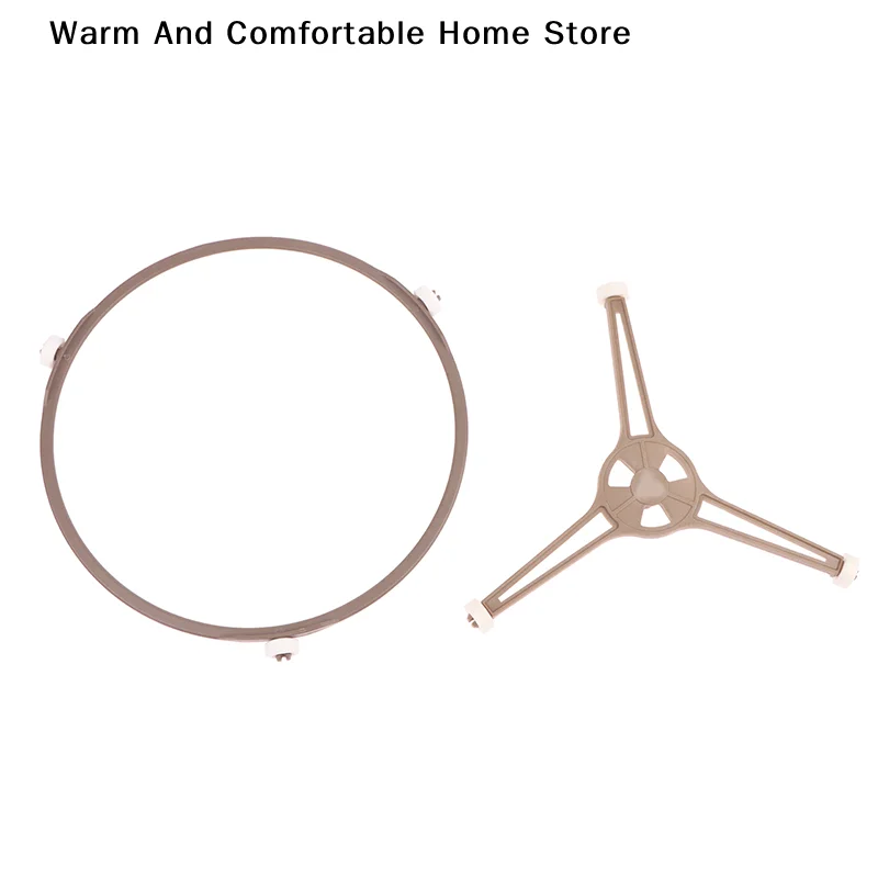 【A】1PC Circle Rotating Ring Support Roller Bracket Microwave Oven Turntable Bracket Glass Turntable Base Plate Tray Holder Stand - view 5