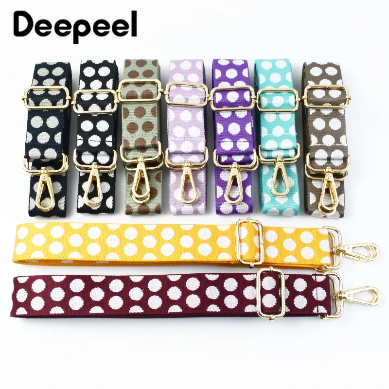 

38Mm Colored Bag Straps for Handbag Belt Crossbody Messenger Shoulder Package Women Adjustable Accessories Knitted Bags