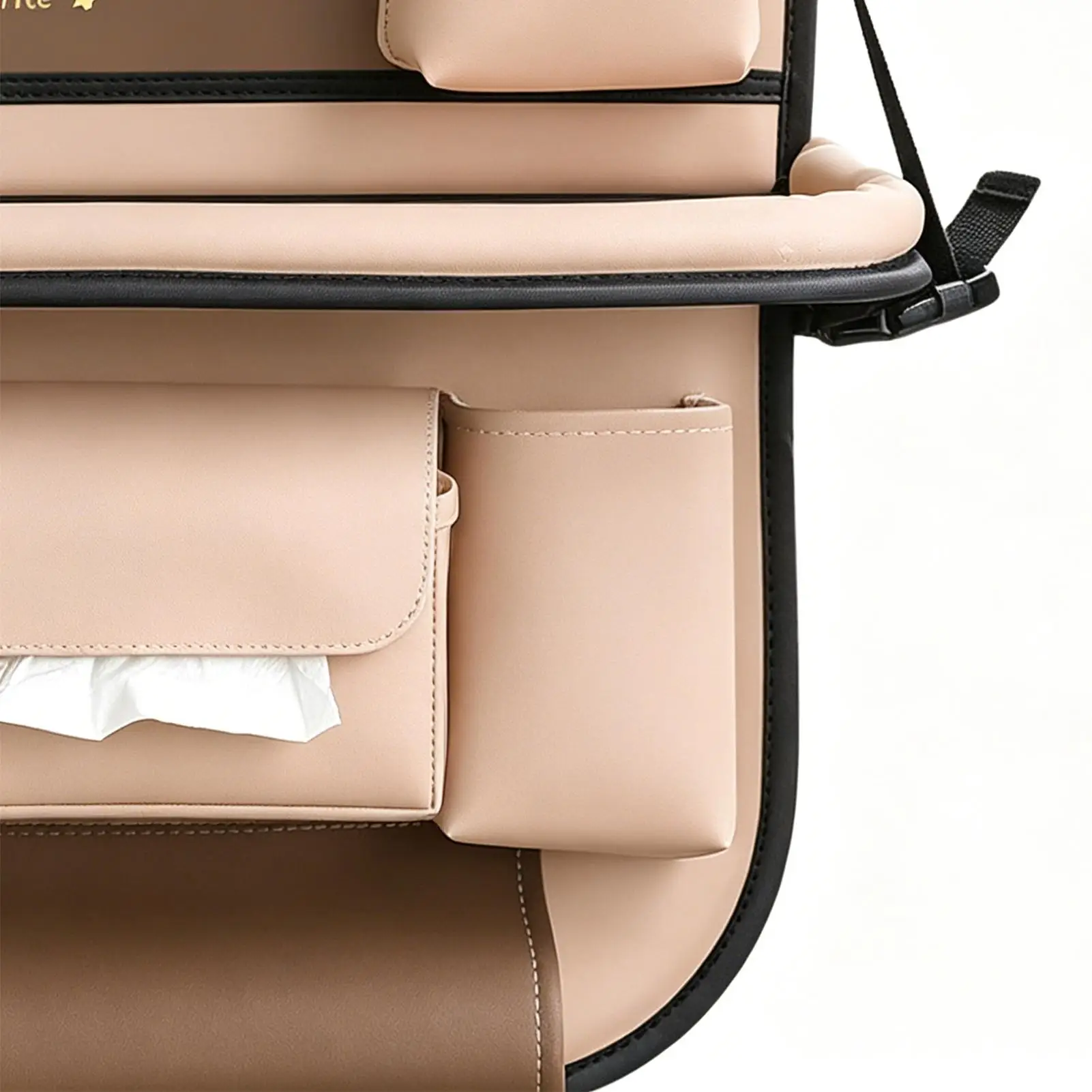 

Back Of Seat Car Organizer Multifunctional Foldable Waterproof Holder With Tray Seat Back Organizer For Trunk Travel Road