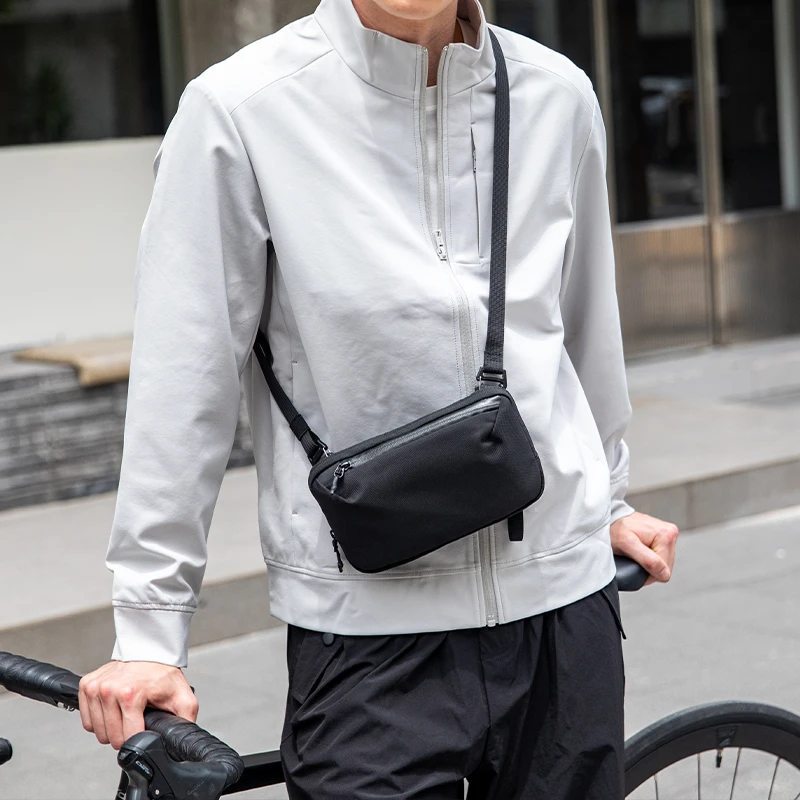 MARK RYDEN Ultra-light Crossbody Sling Bag Lightweight Digital Organizer Waterproof Oxford Streetwear Shoulder Bag for Urban