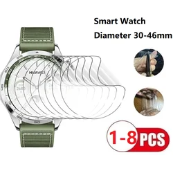 Smart Watch Screen Protector For Round Watch Diameter 30 31 32 33 34 35 36 37 38 39 41 42 43 44 45 46 40 MM Soft Hydrogel Film