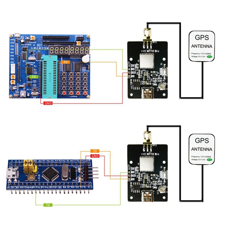 Beidou Qzss GLONASS GPS Development Board Positioning Module Sensor ATGM336H For Arduino Raspberry Pi Support Ros Robot