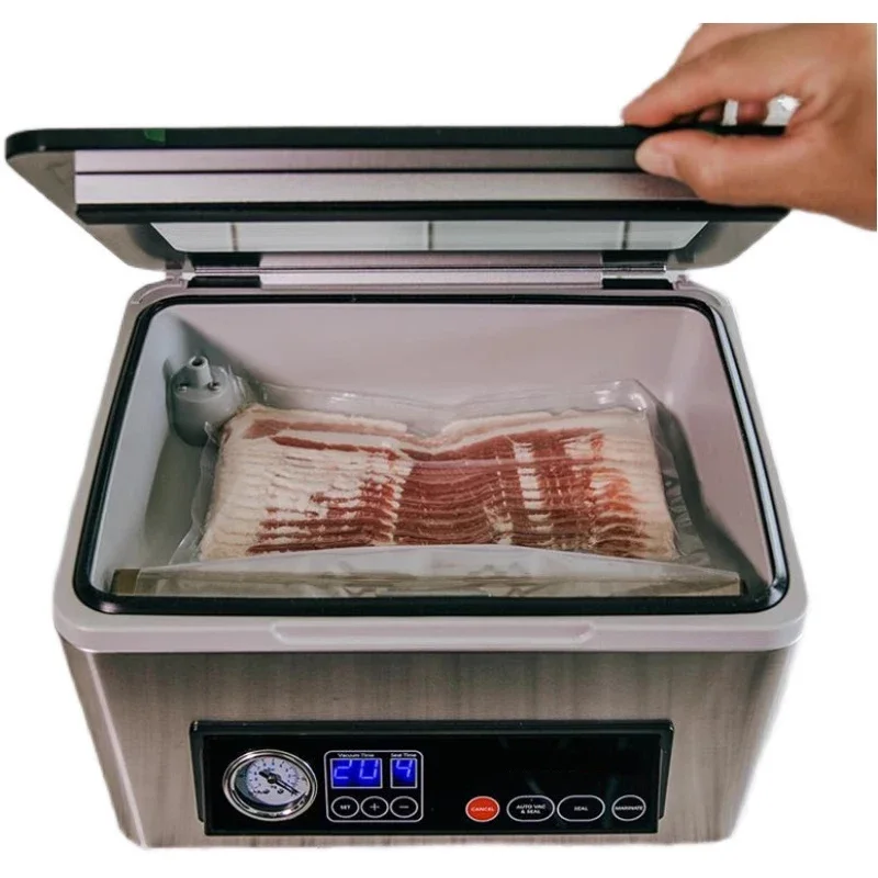 

Chamber Vacuum Sealer Machine VP100 Ultra Series for Wet Foods Meat Vacuum Packing Machine Compact