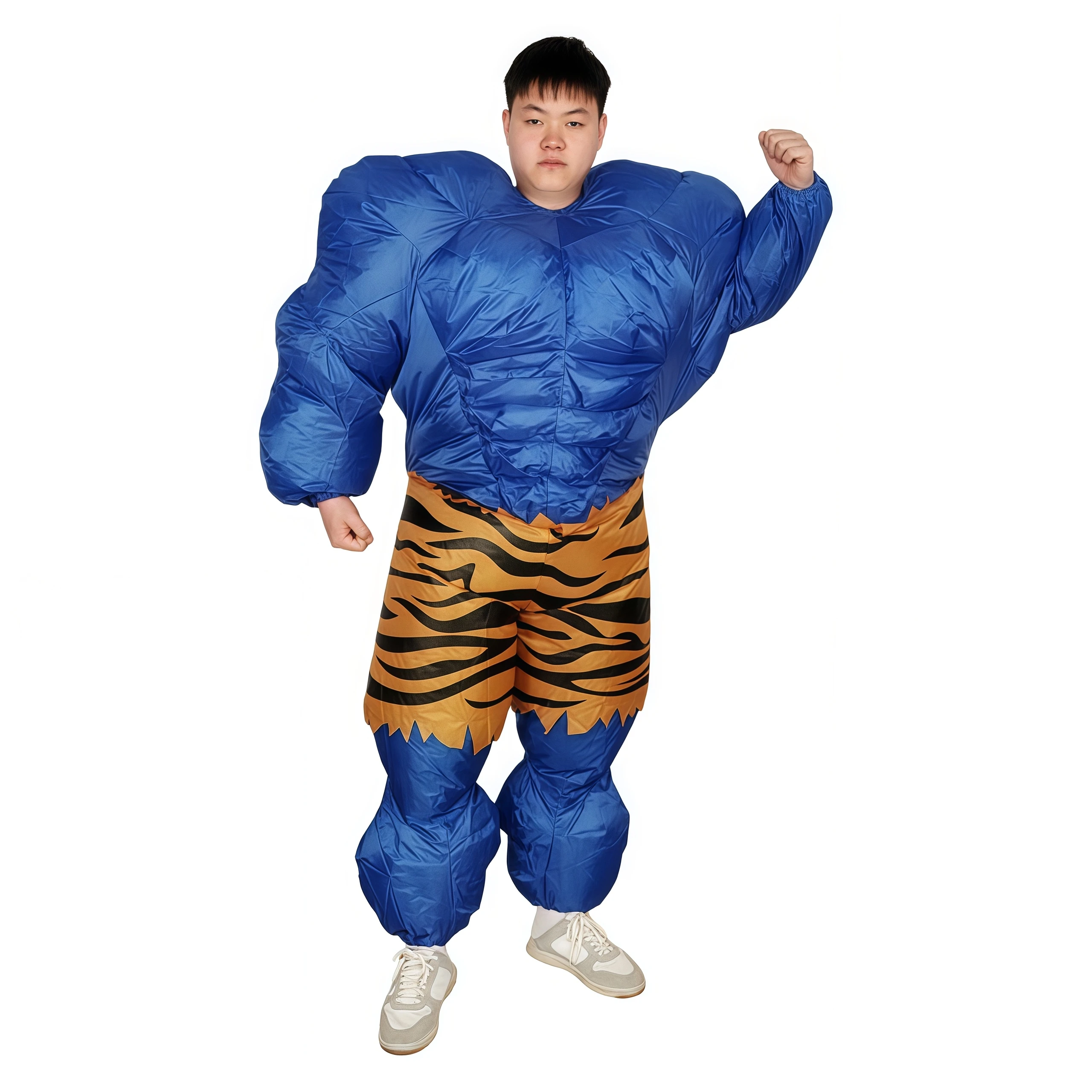 Halloween Blue Red Muscular Ma - Cosplay Prop Business review and price