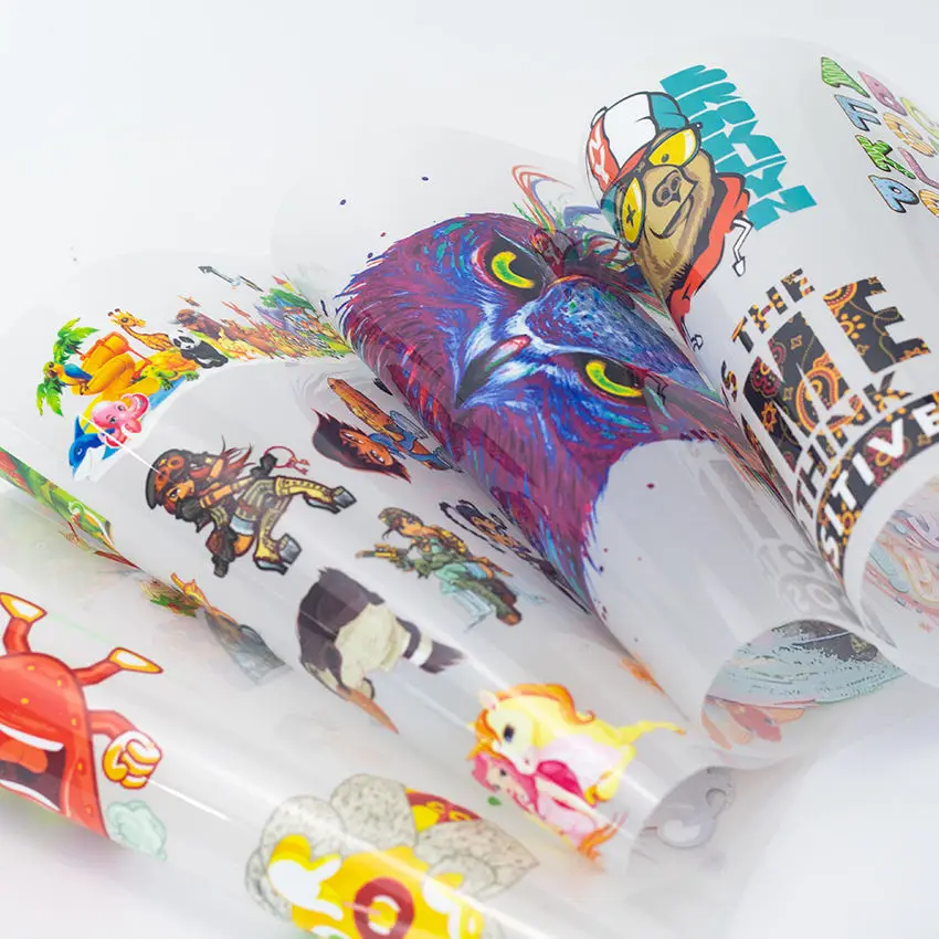 For Direct Printing Film DTF Polyester Film Vinyl Custom Design Transfer Paper/Roll for Cotton Coats Heat Transfer High