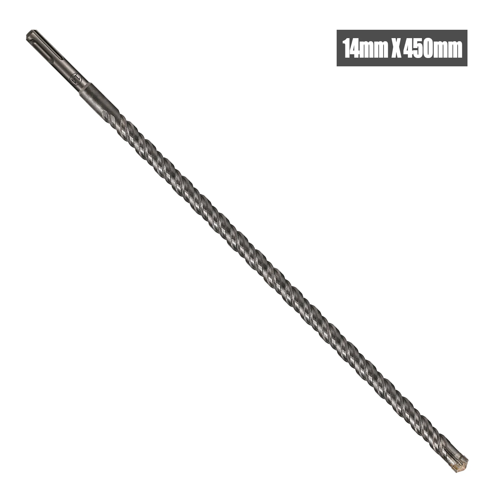 1 Stück Beton-SDS-Plus-Bohrer 8-30mm Kreuzschneiderkopf Doppelschneckenhammer 450mm Wandziegelblock Elektrohammer Mauerbohrer – Detail 11