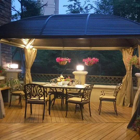 

Алюминиевая беседка для сада и улицы