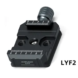 Universal Quick-Release Arca Swiss Aluminium Clamp with Spirit Level for Camera Monitors Clamp Mount for Tripod/Ball Head