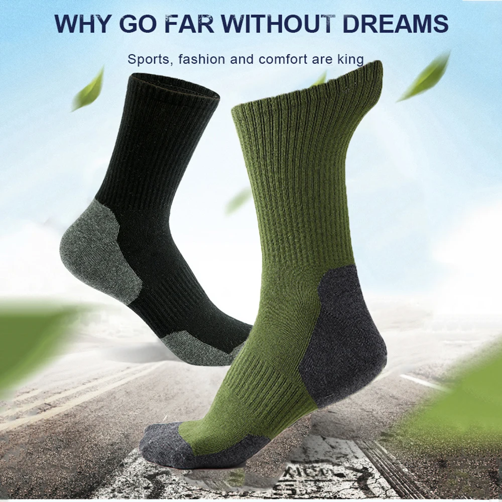 

5 pair of sports socks, cushioning running socks, breathable performance, outdoor mid tube socks for men and women