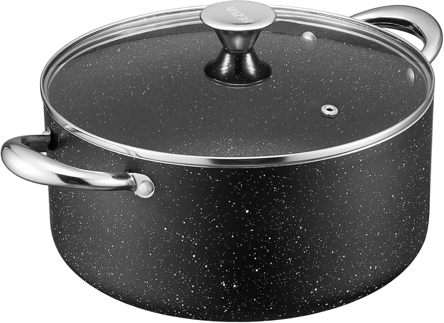 

12 Quart Nonstick Stock Pot with Lid, Induction Compatible, Oven Safe, PFOA Free for Soups and Stews