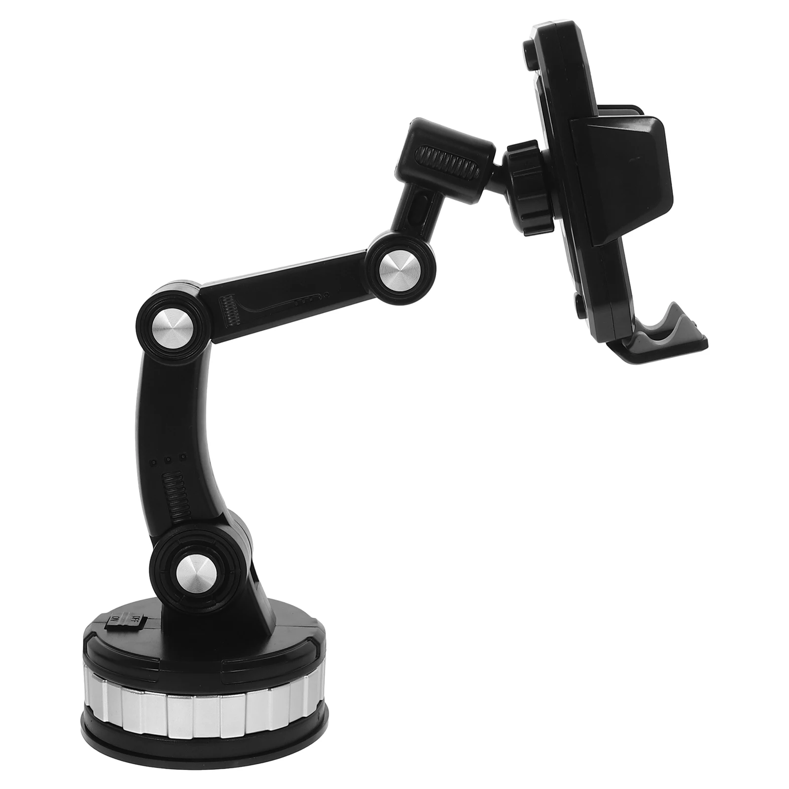 

Adjustable Car Phone Stand Secure Suction Mount 360 Degree Rotation for GPS Navigation Auto Phone Holder Bracket