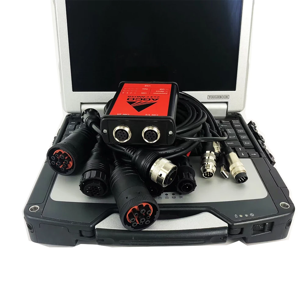 For Massey Ferguson Fendt AGCO Tractor Diagnostic Tool for AGCO EDT Electronic Diagnostic Tool with CF31 Laptop