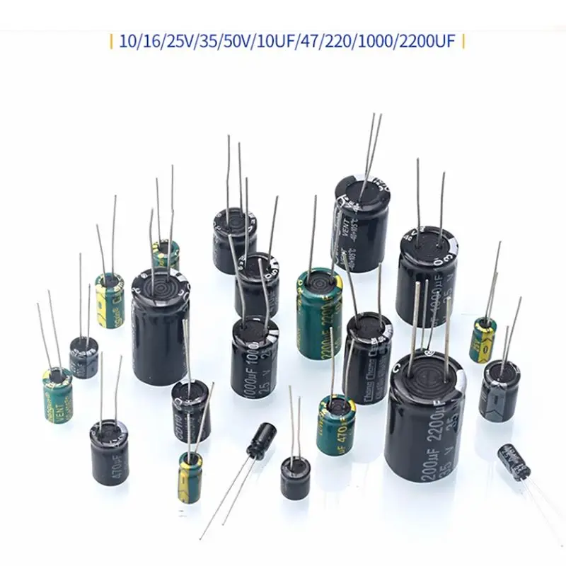 

10pcs 160V/250V/400V 100uF Electrolytic Capacitor