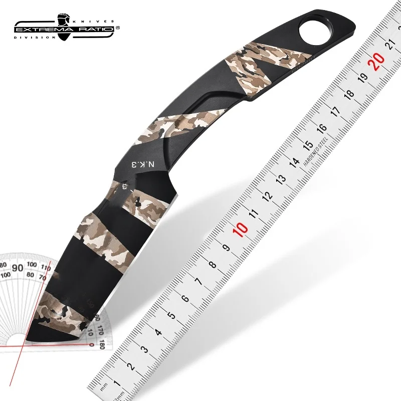 Long NK3-n690 steel integrated straight knife outdoor fishing mountaineering hunting knife tactical anti-emergency rescue too