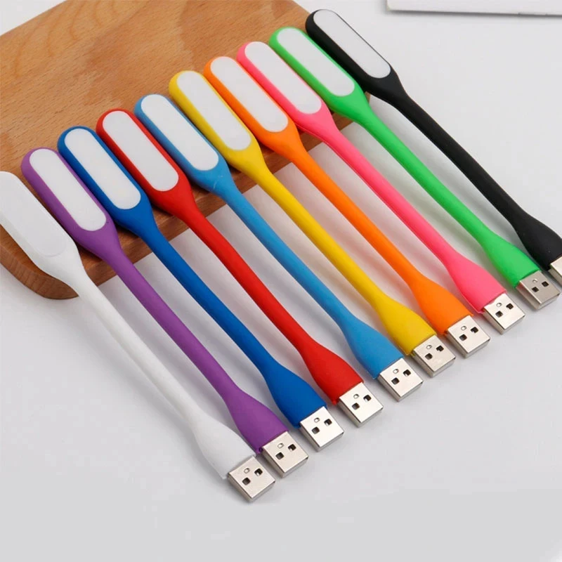 Mini USB LED reading lamp Table Lamps Portable book lamp camping night lights Bendable  for notebook computer protect eyesight