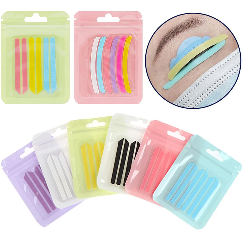 Bigoudis en silicone pour extension de cils, 3 paires, outils de maquillage