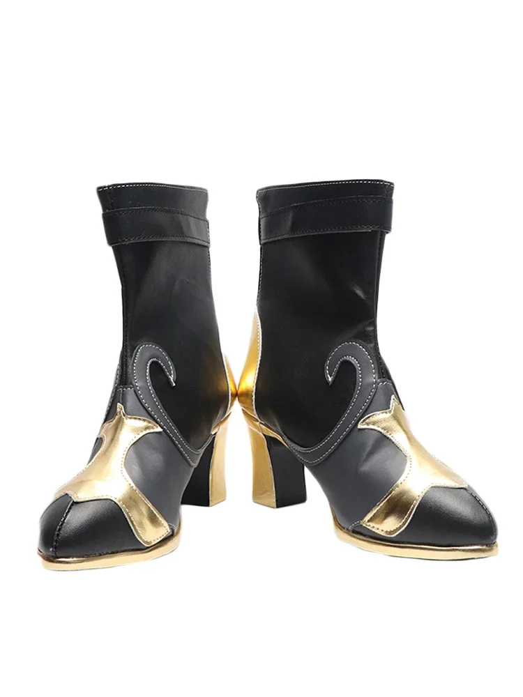 Novo jogo botas cosplay genshin impacto neuvillette sapatos personalizados adereços de festa de halloween em tamanhos grandes para homens e mulheres