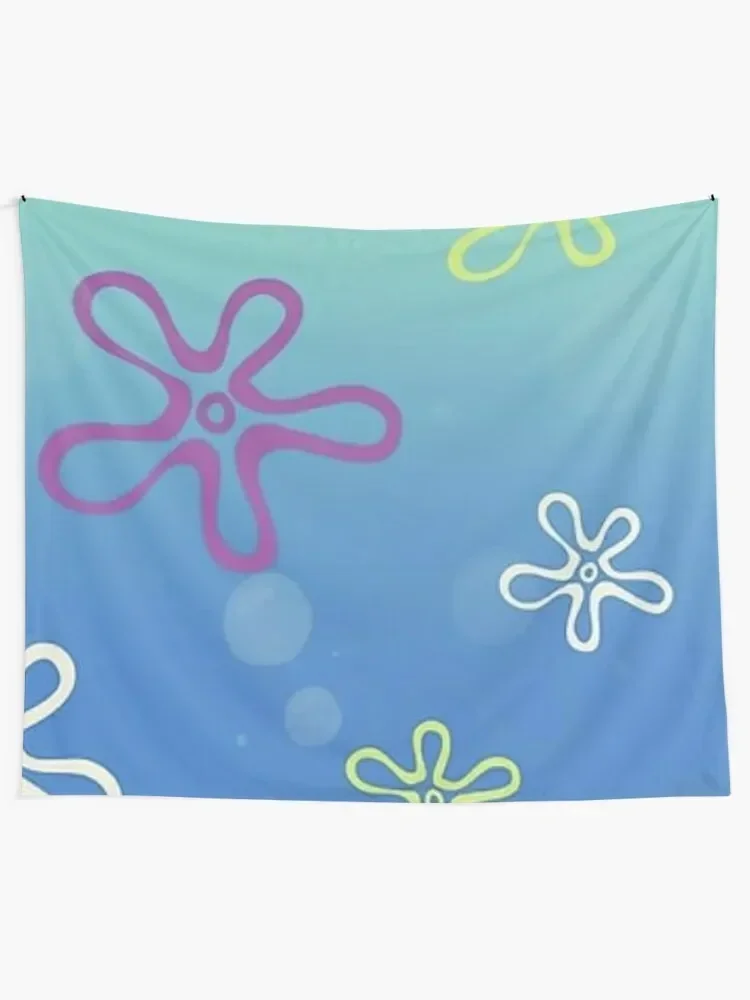 bikini bottom sky Tapestry Aesthetic Decoration Wallpapers Home Decor Aesthetic Room Decor Tapestry