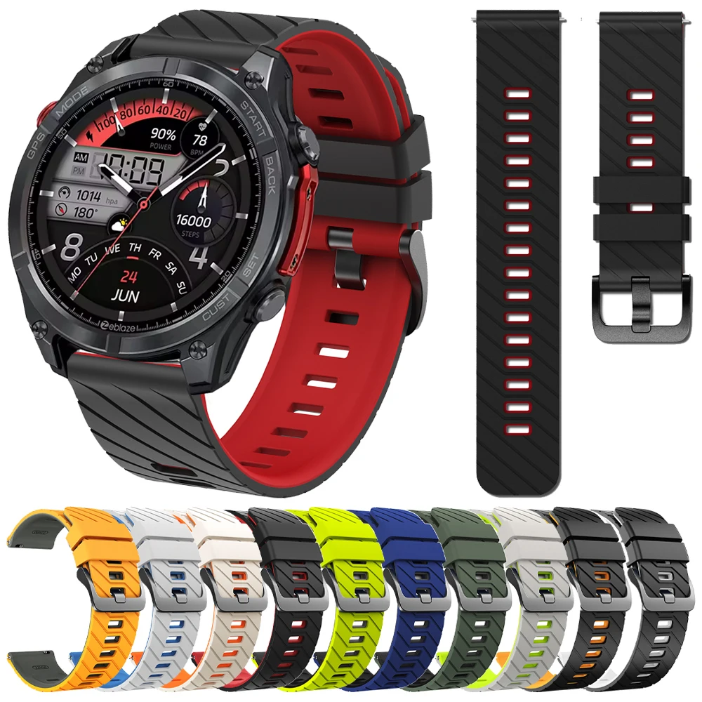 Silicone 22Mm Watch…