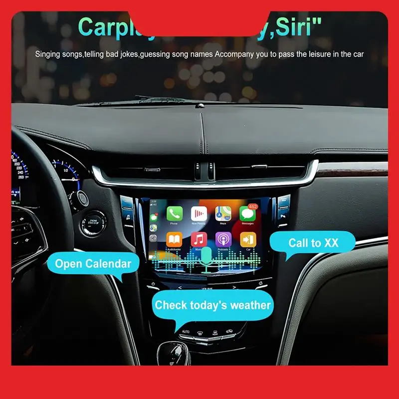 

Беспроводной адаптер Carplay, преобразование проводной Carplay на беспроводной Carplay Carplay Dongle, черный для проводного Carplay Carplay