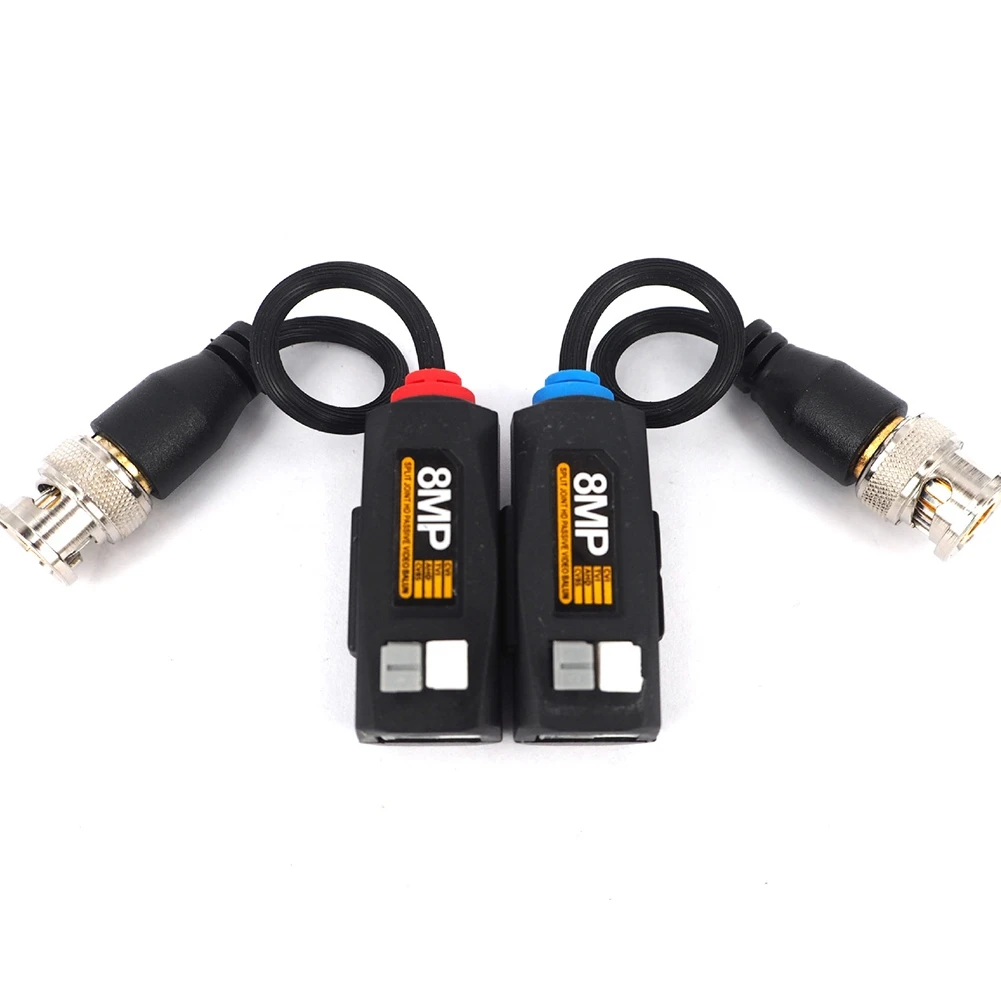 

B29C-5 Pairs Video Balun Connector Transmission Twisted Pair Transmitter Cctv Cable Support HD 8MP AHD/CVI/TVI Camera