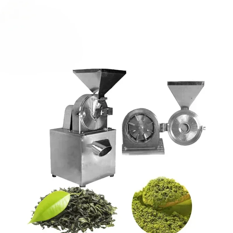Stainless steel universal crusher, sugar seasoning chemical salt industry powder mill, large-scale powder mill, commercial use