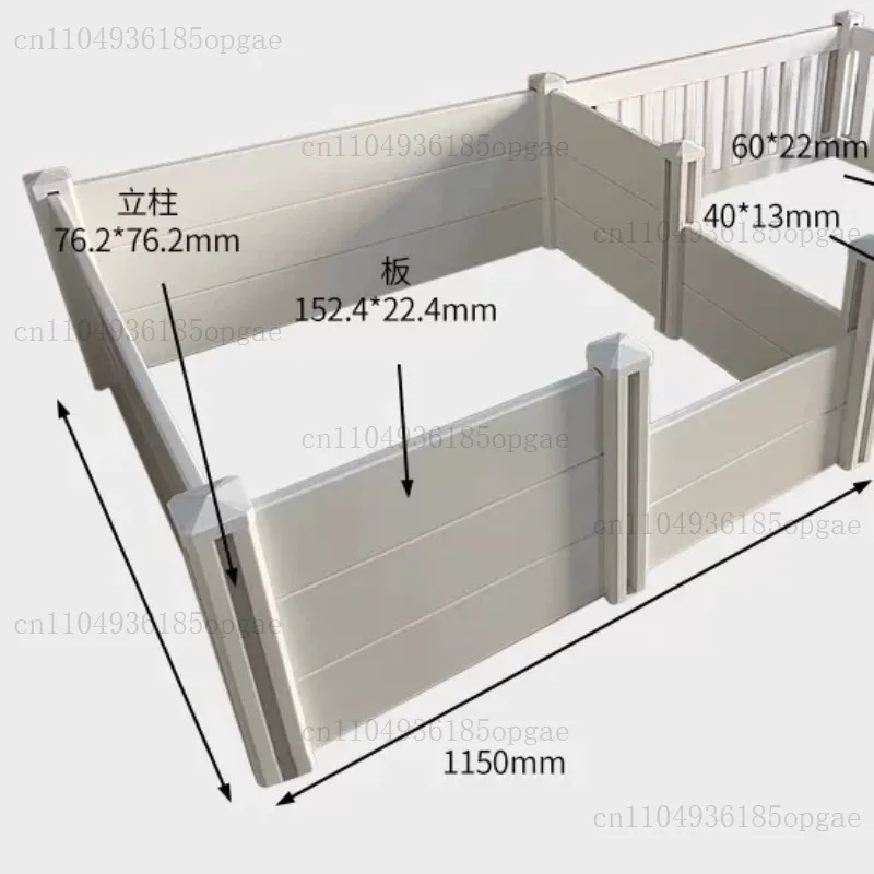 Dingo-XL Whelping Box For Dogs | 94” X 48” (Dual Zone) | 2 Washable Pee Pads + 2 Storage Bags | DingoSafe Rail System