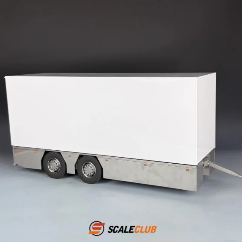 SCALECLUB Model For 1/14 Tamiya 770S Euro Truck Style Container Trailer Rc Accessories