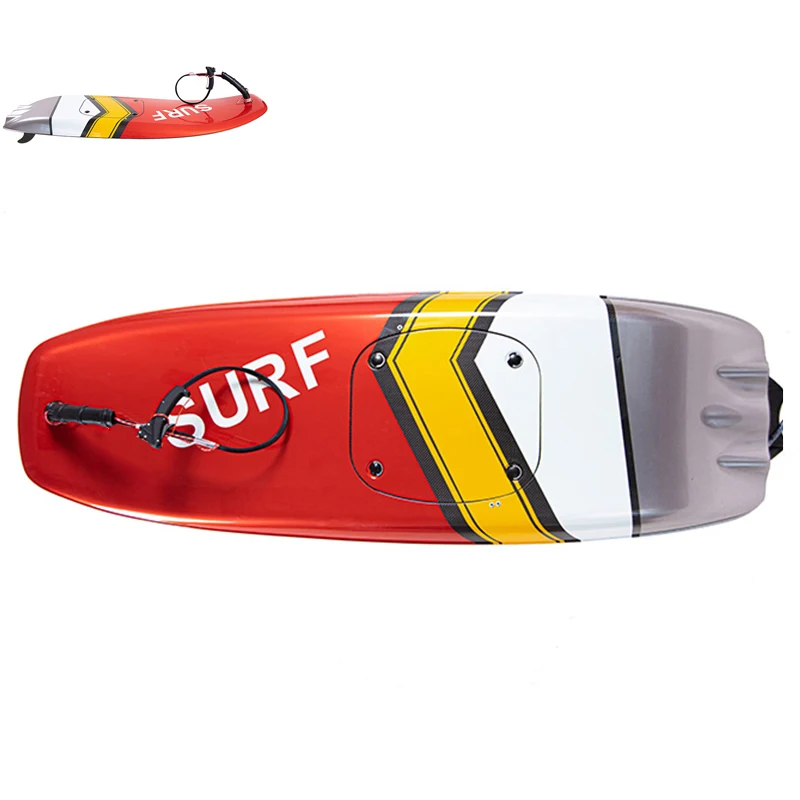 Carbon Fiber 12000W 50KM/H Jet Surf Board Petrol Powered  Surfboard