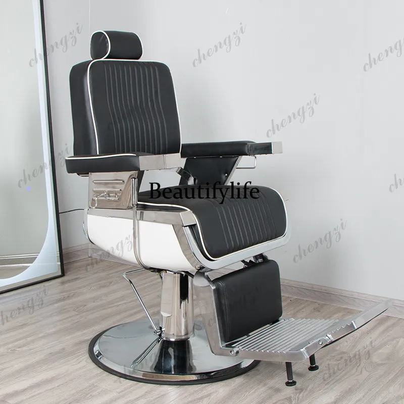 Vintage Specialty Barber Chair Multifunction Adjustable Design Ergonomic Premium Barber Chair Chaise Barber Stations Furniture